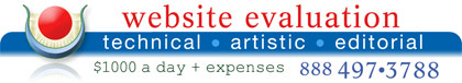 Website Evaluation banner